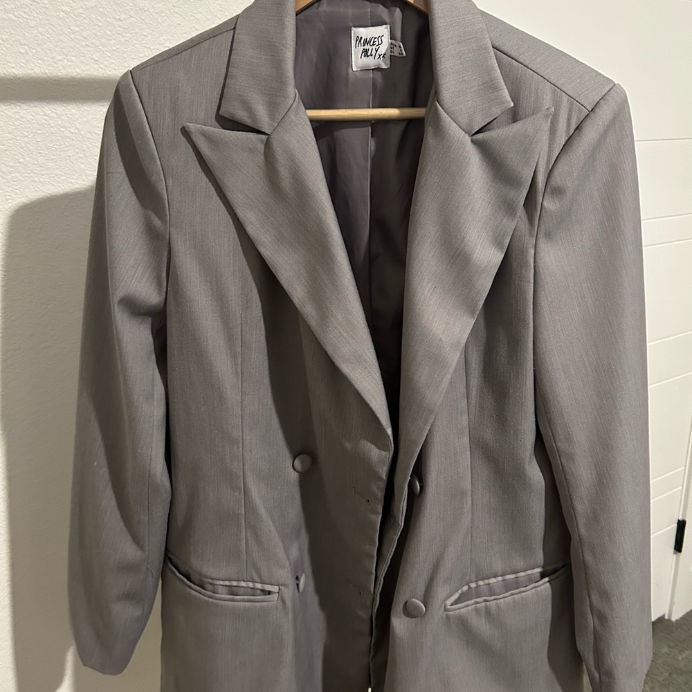 Princess Polly Gray Blazer